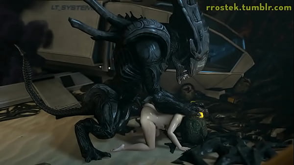 Hardcore 3D Animation Samus and Aliens Deepthroat and Vaginal